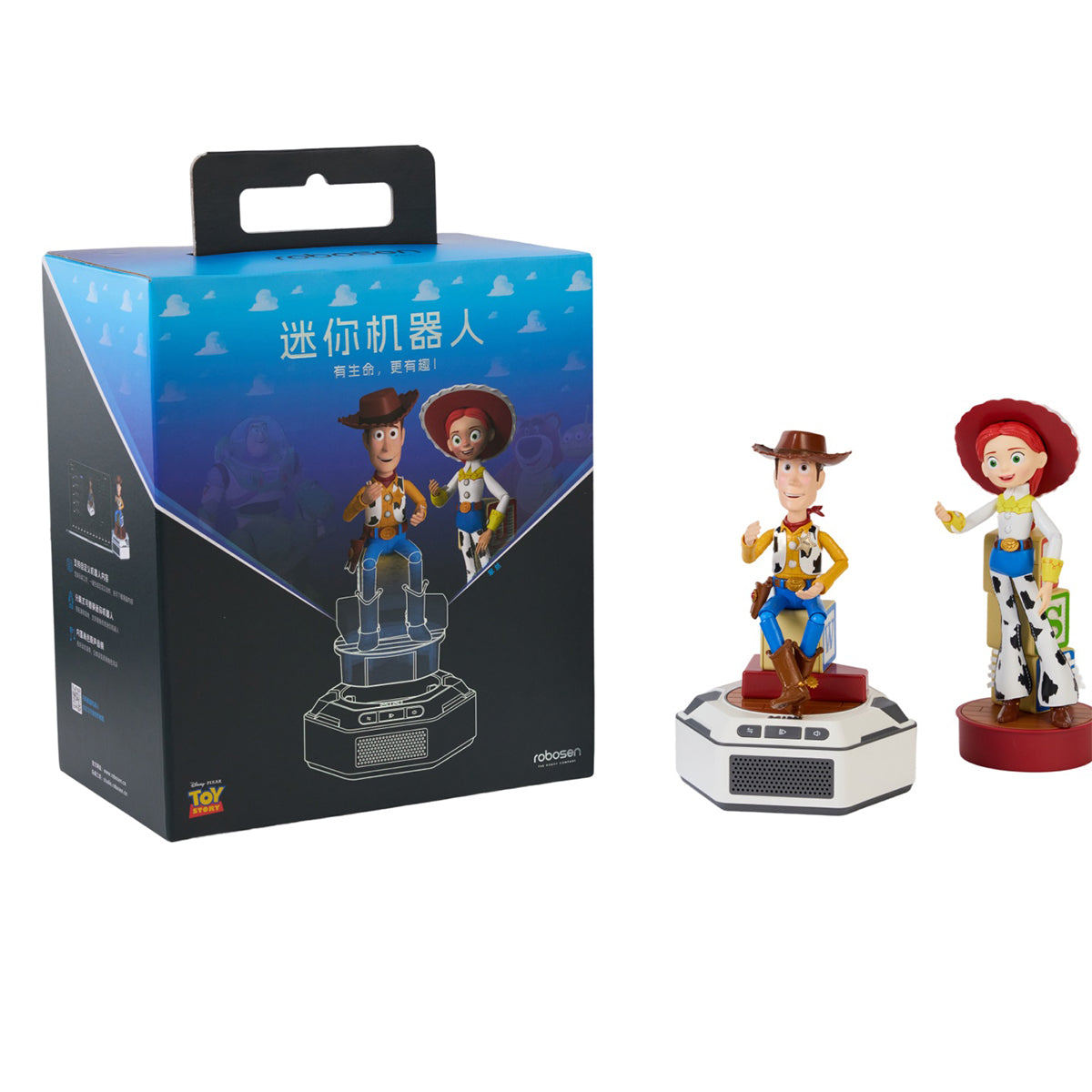 Robosen Mini Robot Toy Story WALL·E/EVE/Woody/Jessie/Buzz Lightyear/REX/Lots-o'-Huggin' Bear/Action Figure Set