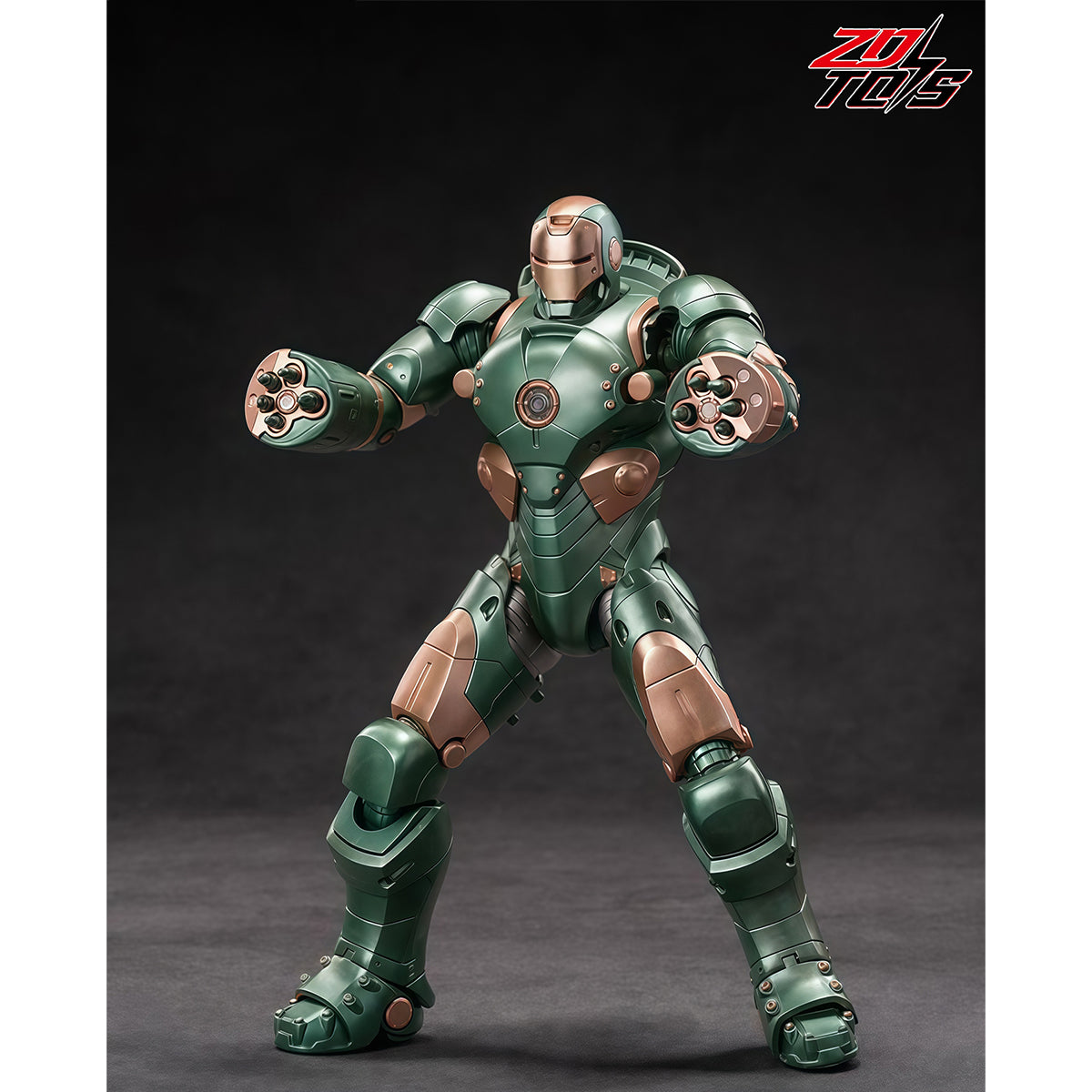 ZD Toys Iron Man Non-Light-Up Edition 1/10 Scale Action Figure