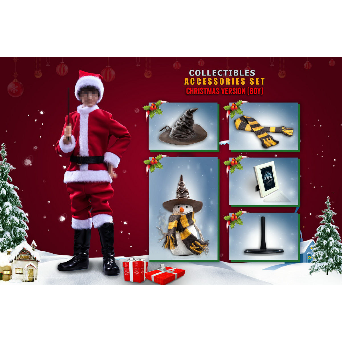 STAR ACE Toys Child Christmas Series Outfit Accessories For Action Figures