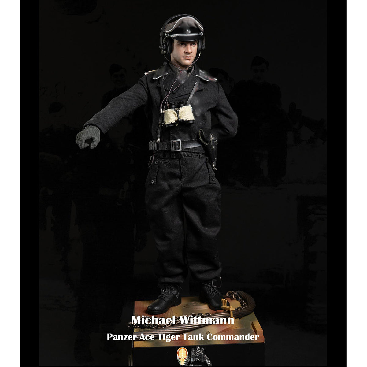 Facepool Figure Discover History Series Panzer Ace Tiger Tank Commander Wittmann Regular Edition Action Figures