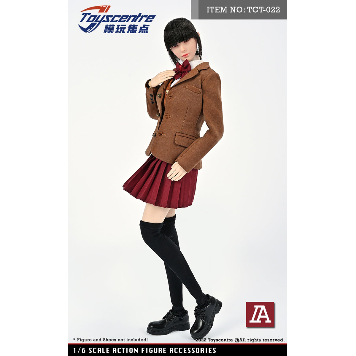 Toyscentre, Female Suit Skirt Set, Doll Clothes Accessory for 12-inches Action Figurine