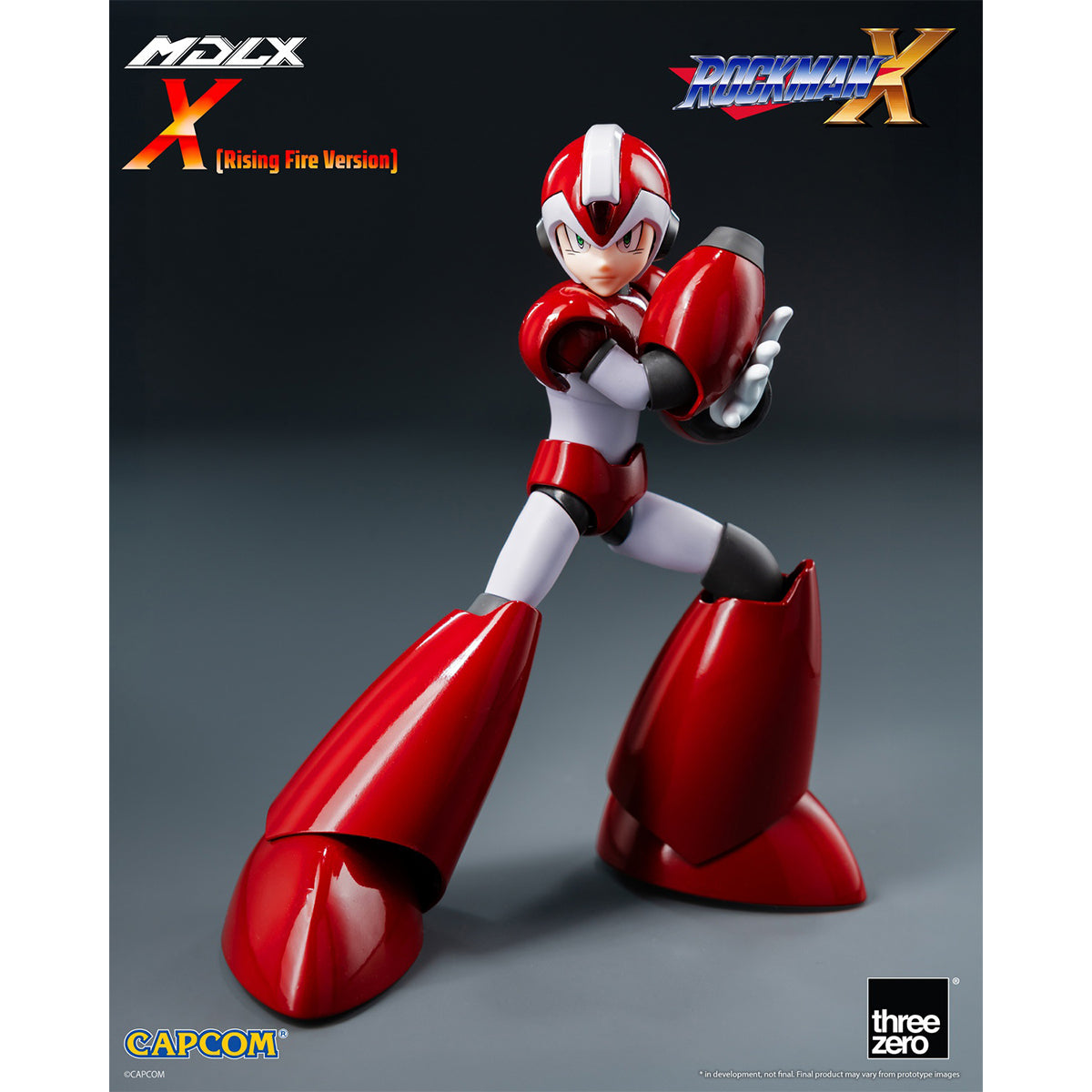 Threezero Rockman X / Mega Man X Rising Fire Version 3Z05760A0 Action Figure