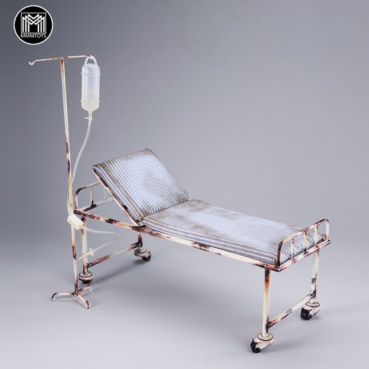 MMMTOYS Abandoned Hospital Bed Scene Base Fit 1/6 Scale Action Figure