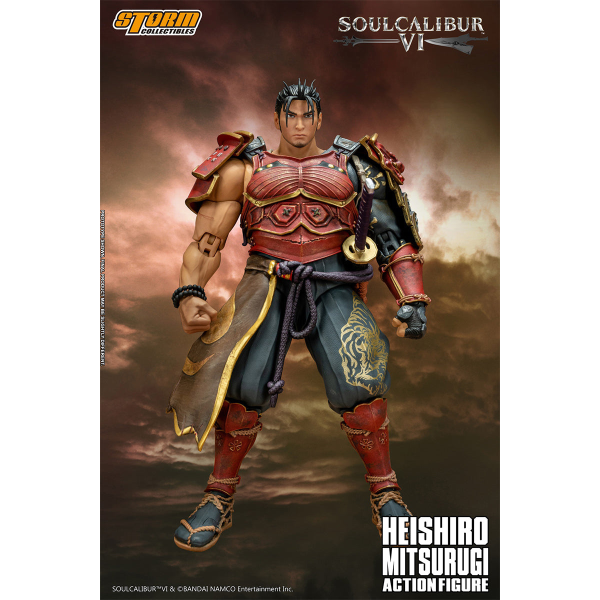 Storm Collectibles SOULCALIBUR VI: HEISHIRO MITSURUGI 1/12 Scale Action Figure