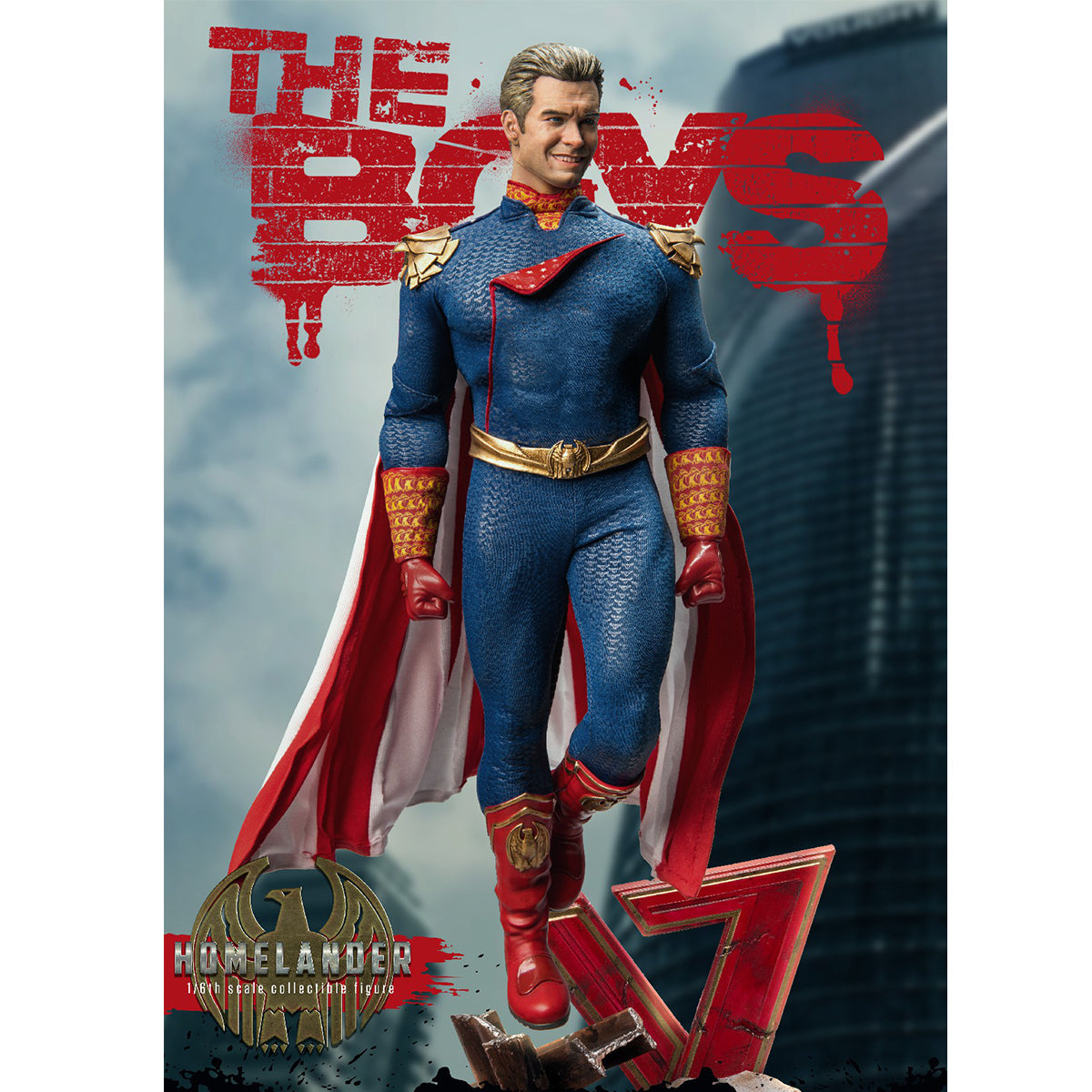 STAR ACE Toys The Boys: Homelander Deluxe Edition Action Figure