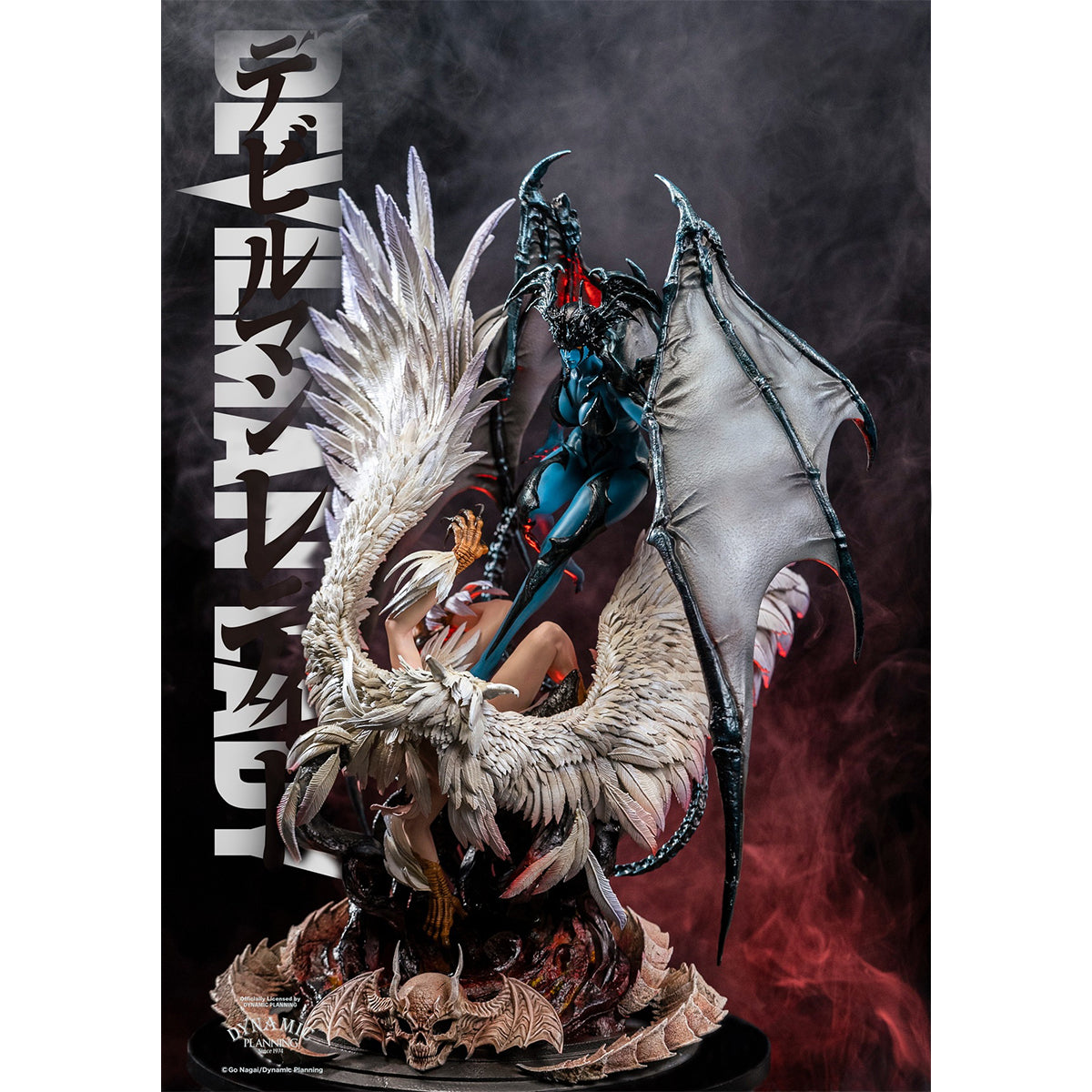 HotCat Studio Devilman Lady - Fudo VS Asuka Lan Art Collectible Statue