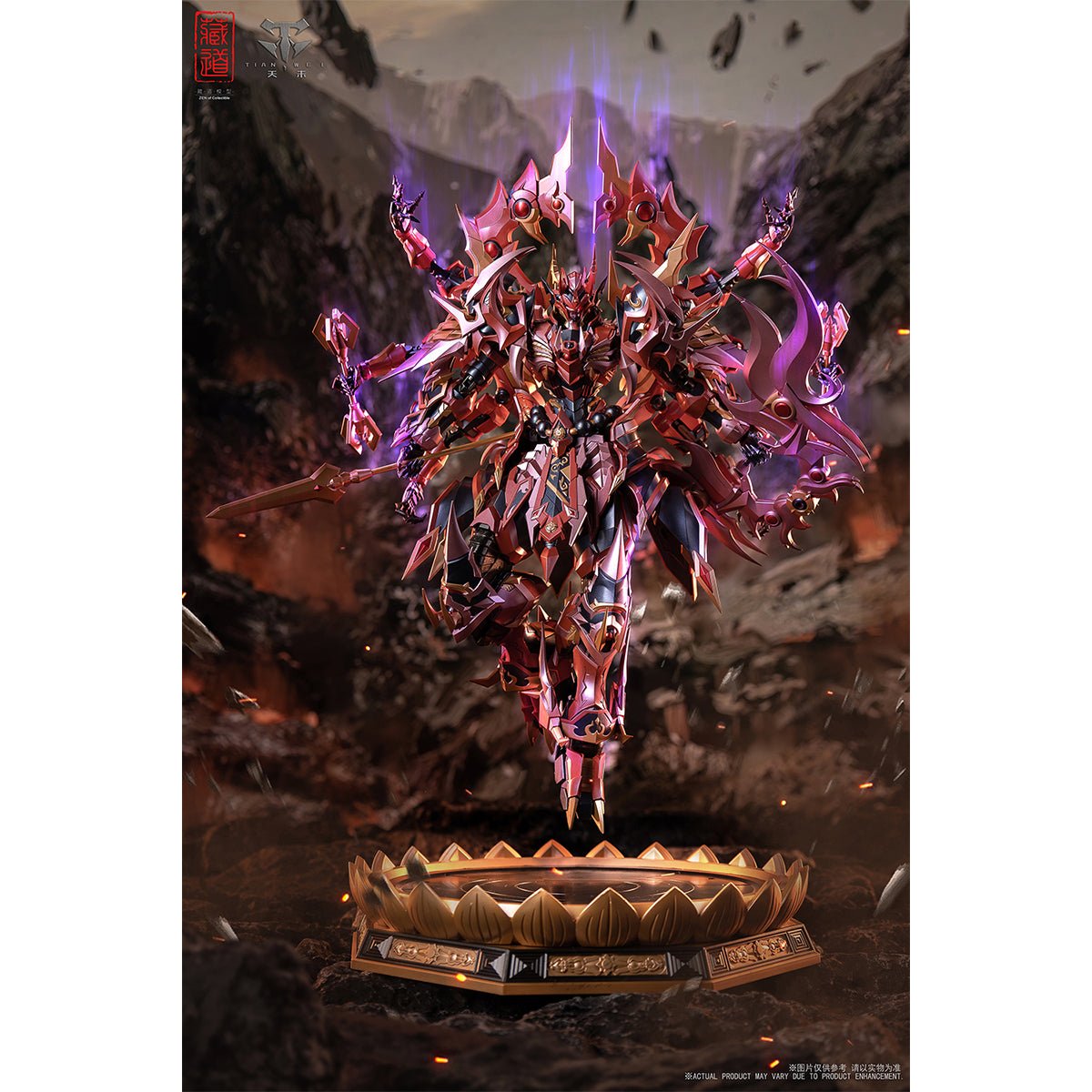 ZEN of Collectible Shen Gang Dao Asura CD-06 Alloy Completed Action Figure