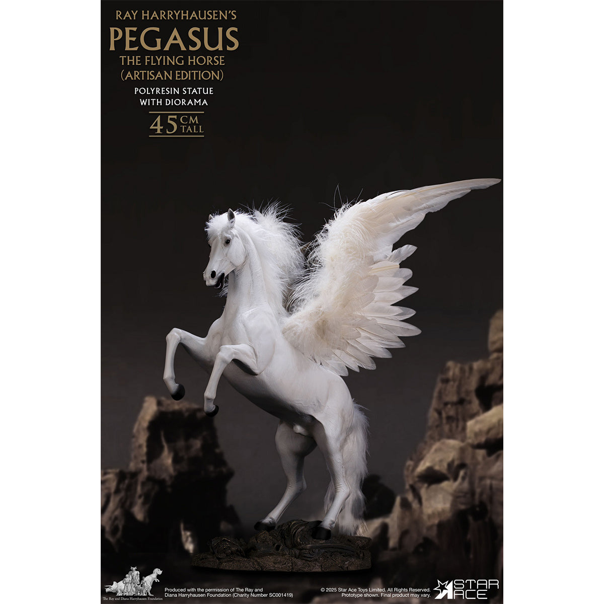 STAR ACE Toys The Ymir’s Colosseum Showdown & Pegasus The Flying Horse Ray Harryhausen Series 1/8 Scale Resin Art Figurine