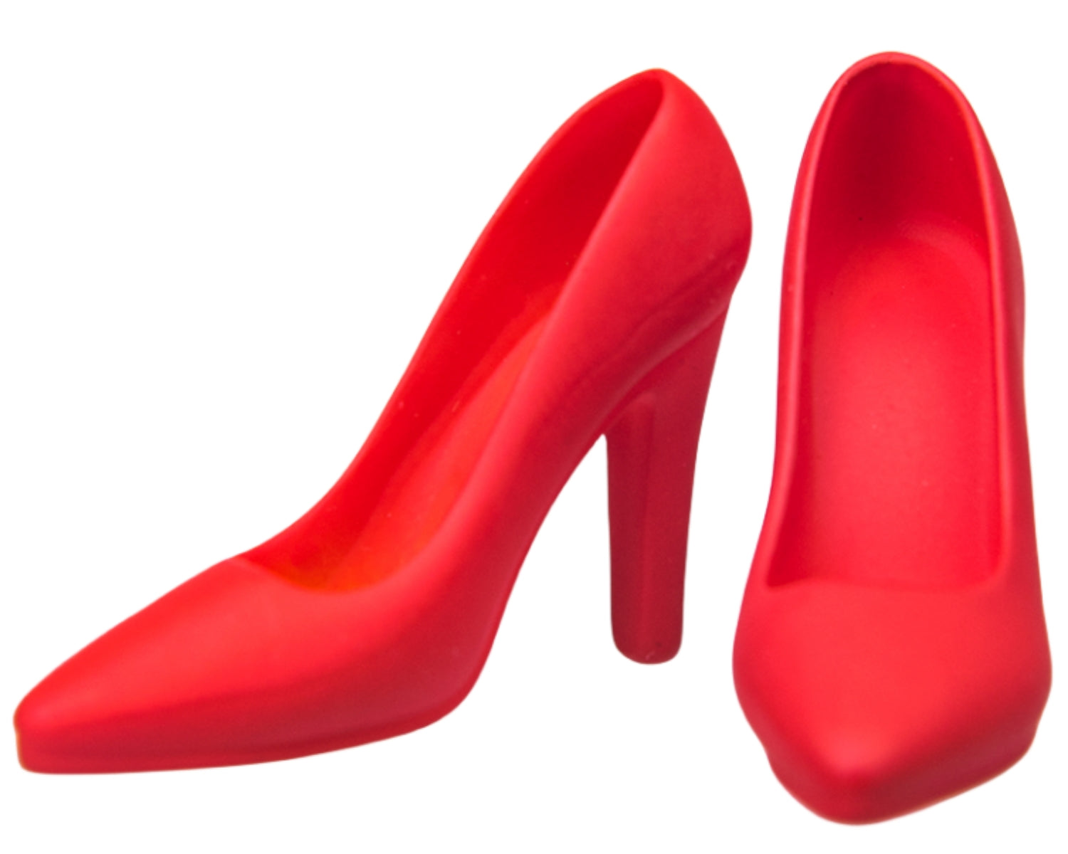 TYM 1/12 Scale Action Figure Accessory: Red High Heels Model TYM136E For 6-inch Miniature Collectible Figure