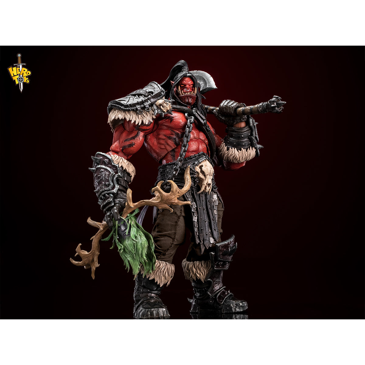 Hero toys Tribal War Song Great Chieftan Red 1/10 Scale Action Figure