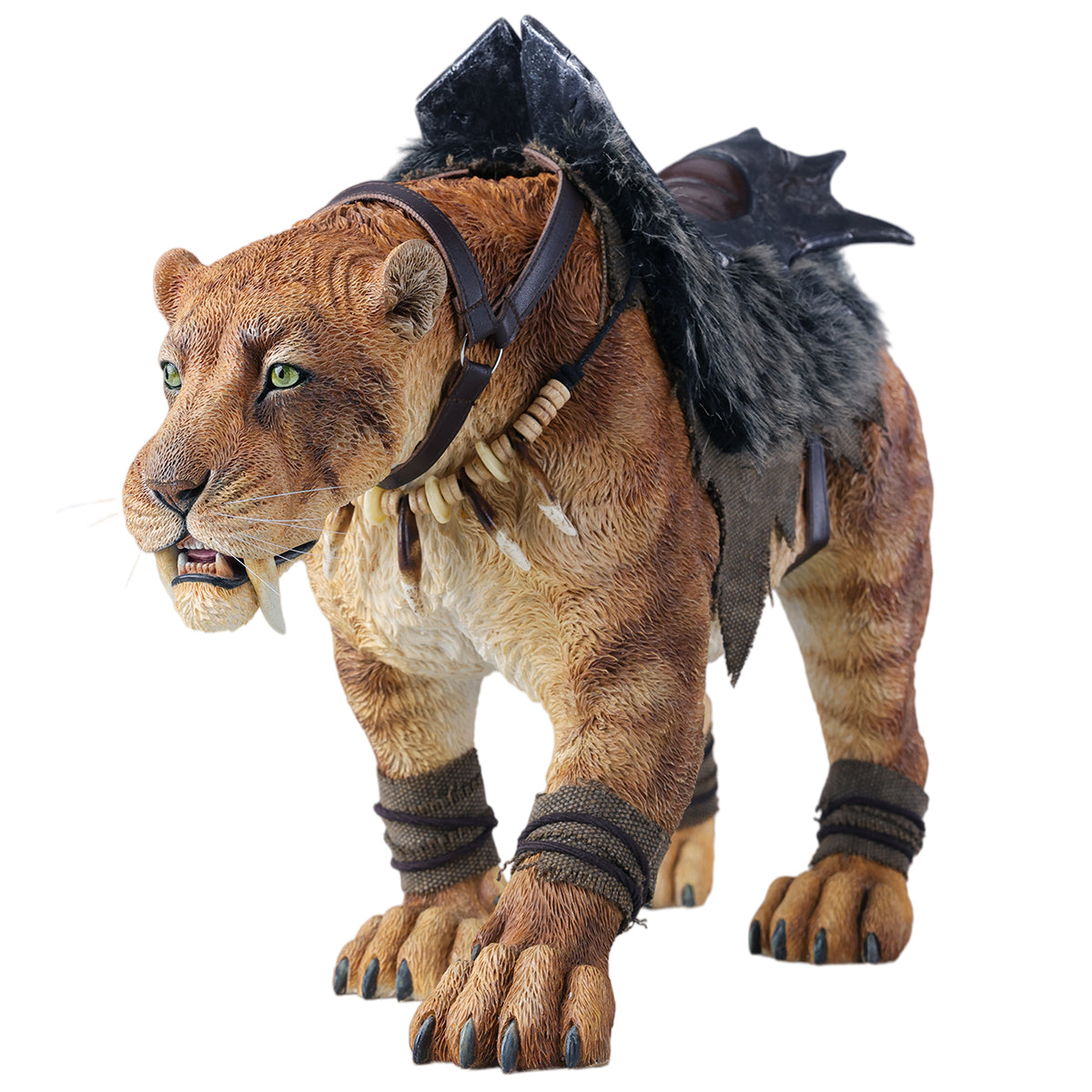 HEADCREST H2603 Prehistoric Saber-Toothed Tiger Figure Static Animal Statue
