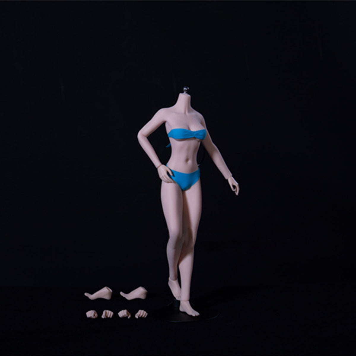 TBLeague Female Seamless Asian Type Medium Bust Headless Detachable Feet 1/6 Scale Action Figure Body