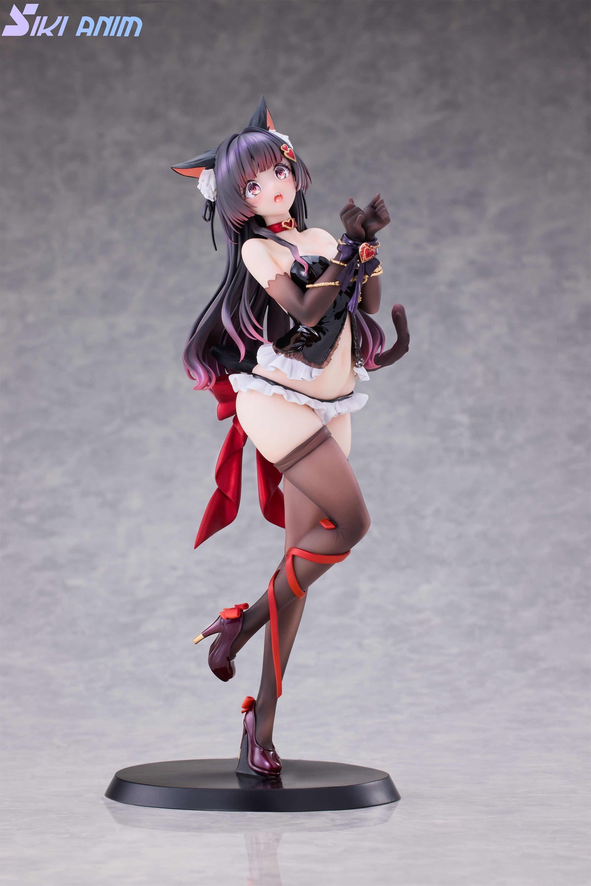 SIKI ANIM Rufna The Restrained Cat Edición Deluxe con pergamino de pared incluido Figura de anime