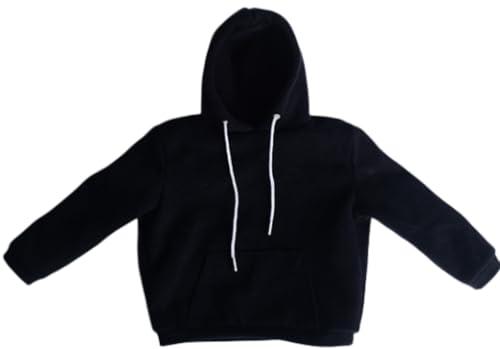 Ropa para muñecas a escala 1/12: Conjunto de sudadera con capucha y accesorio coleccionable