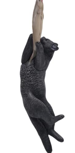 JXK Collectible Cat Figure: Cats That eat Fish 2.0, Expertly Hand-Painted, Lifelike, Safe Resin, 1:6 Scale Miniature Animal Figurine