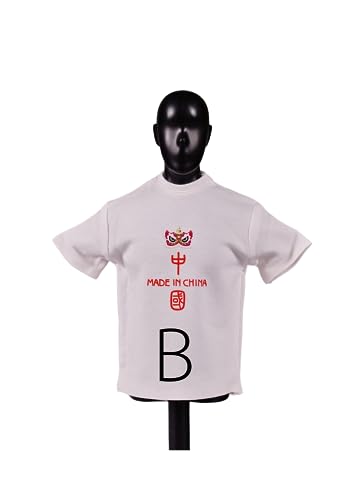 Ropa para muñeco masculino a escala 1/6: Ropa multicolor estilo chino para muñeco masculino de 12 pulgadas (SA003, B)