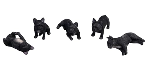 JXK Collectible Dog Figure: Miniature French Bulldog, Expertly Hand-Pa