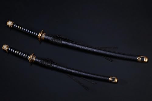 Figurine à l'échelle 1/6 : samouraï japonais Ronin, modèle de collection en alliage moulé sous pression de la série Katana-Wakizashi