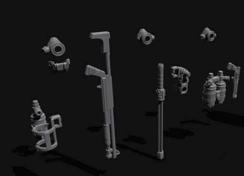 Figura coleccionable de Toys Alliance: Acid Rain Misshaku y Naraen Figura de acción en miniatura 1:18