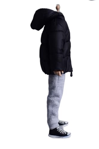 Ropa para muñecas a escala 1/12: prenda de plumón, accesorio coleccionable