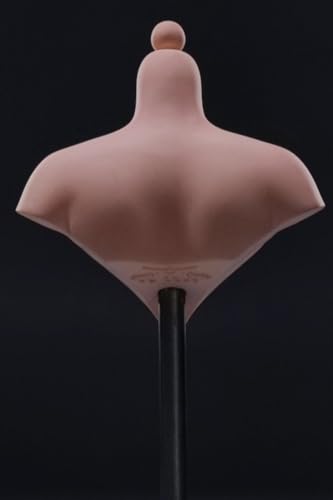 YMTOYS - Figura de cuerpo completo femenino a escala 1:6 para esculturas de cabeza, piel clara