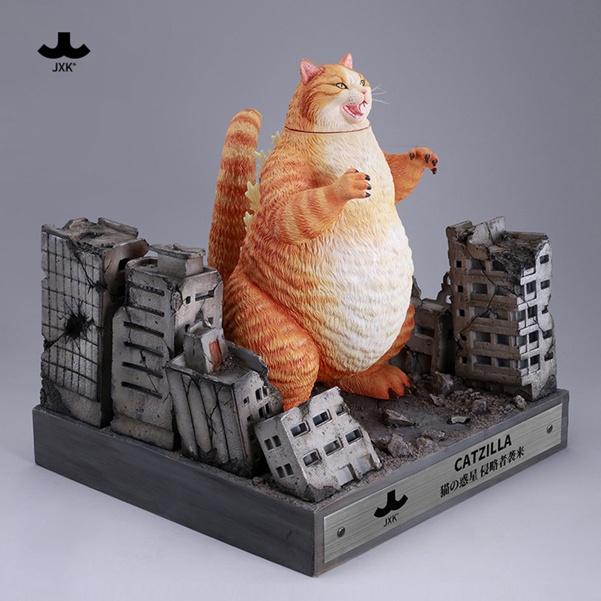 JXK Catzilla 1.0 PLUS Static Expertly Hand-Painted Lifelike Animal Figurine
