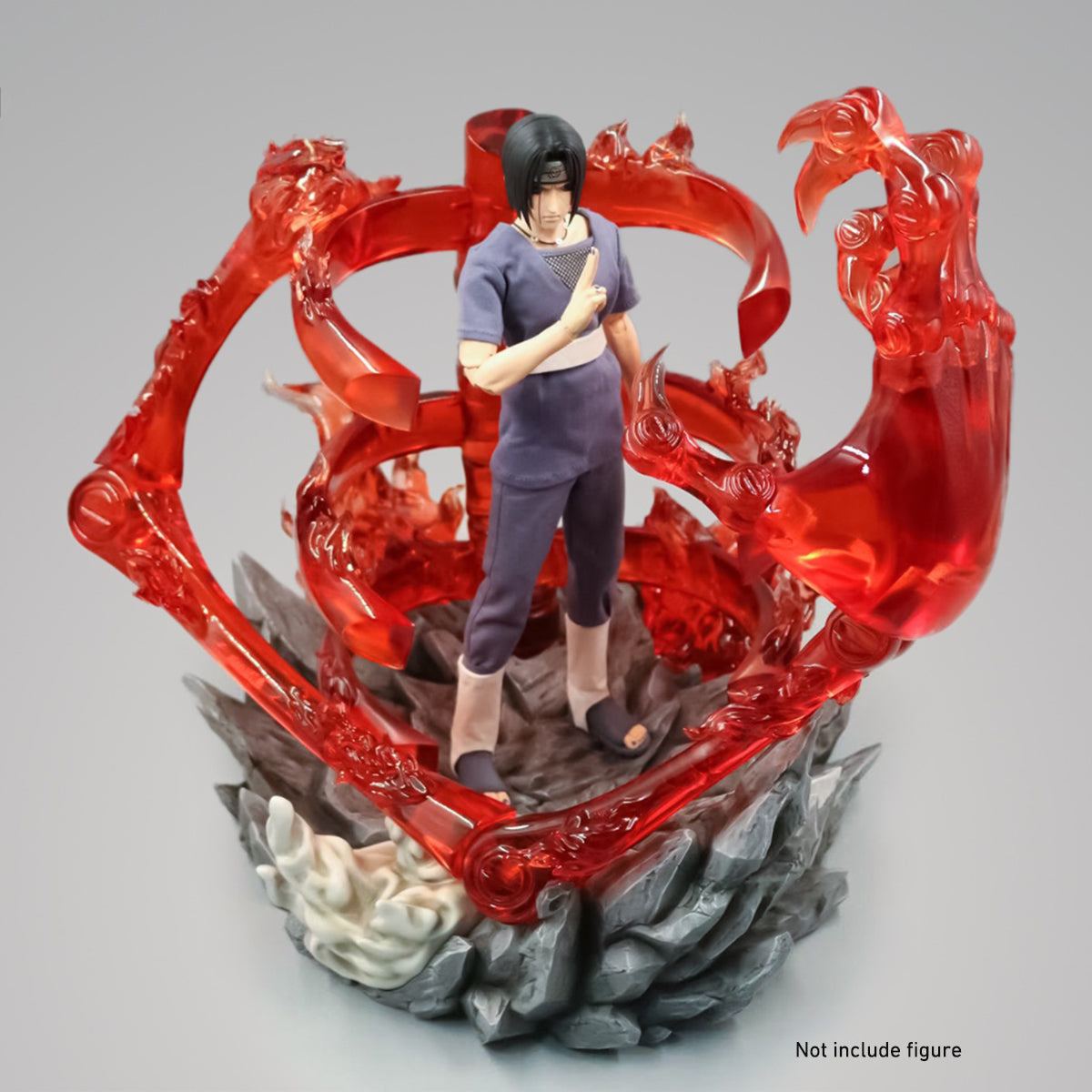 TX-Studio, Susanoo Skeleton Effect Transparent Scene Base, Fit 1/6 Scale Action Figurine