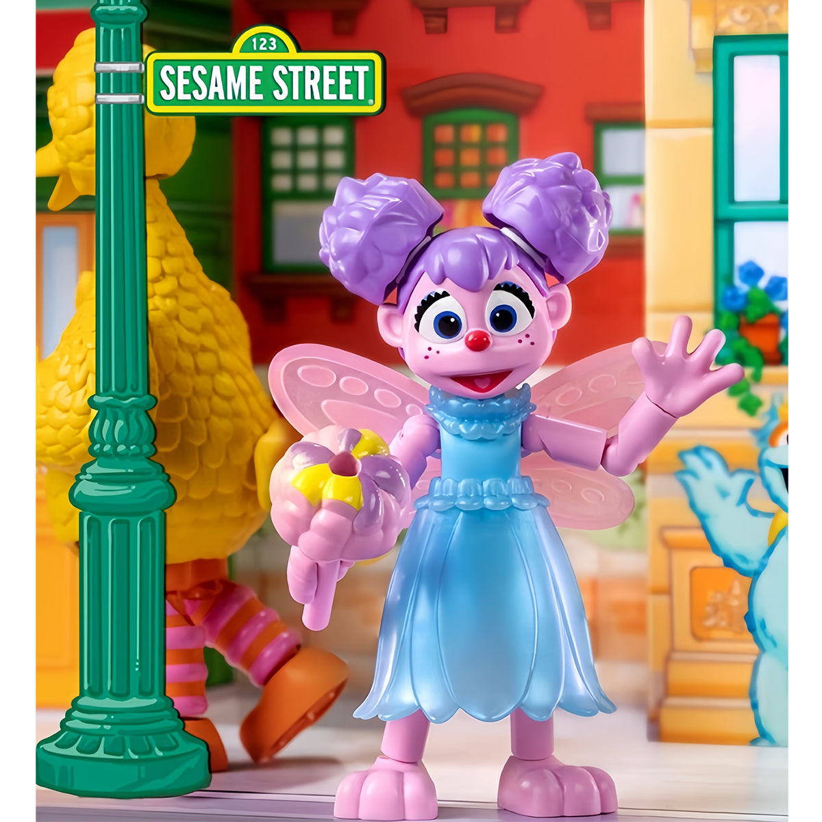 Figuras de acción de Abby de Blokees Sesame Street Partners EP1 (caja individual)