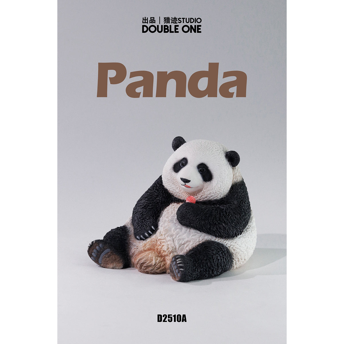 Double one Lieji Panda D2510A 1/6 Scale Art Animal Figurine
