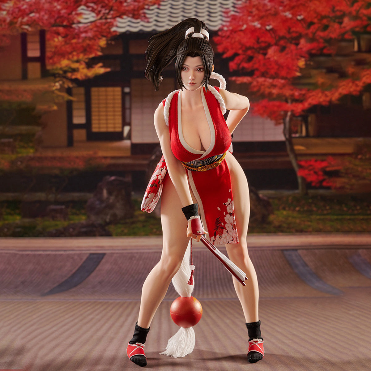 Figura de acción de Mai Shiranui Straight Bangs Edition de The King of Fighters XIV: VERYCOOL