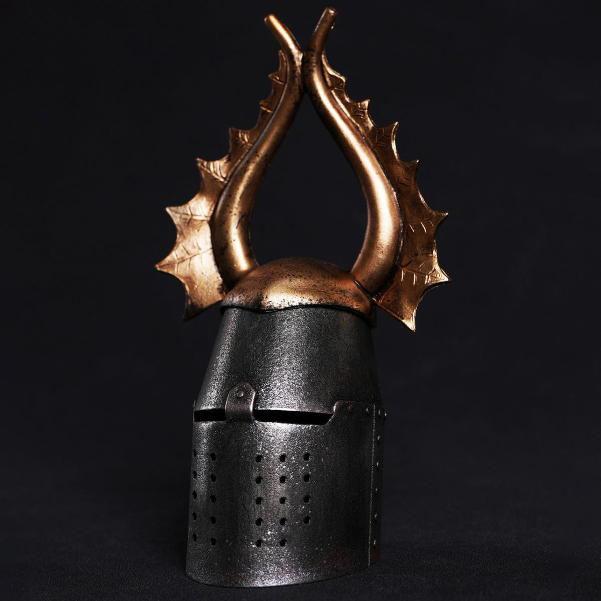 PP STUDIO - Casco de aleación de caballero teutónico, accesorio para figuras de acción