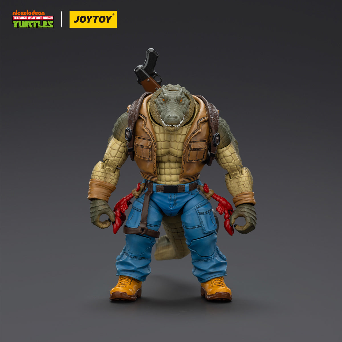 JOYTOY TMNT-Metalhead & TMNT-Leatherhead 1/18 Scale Action Figure