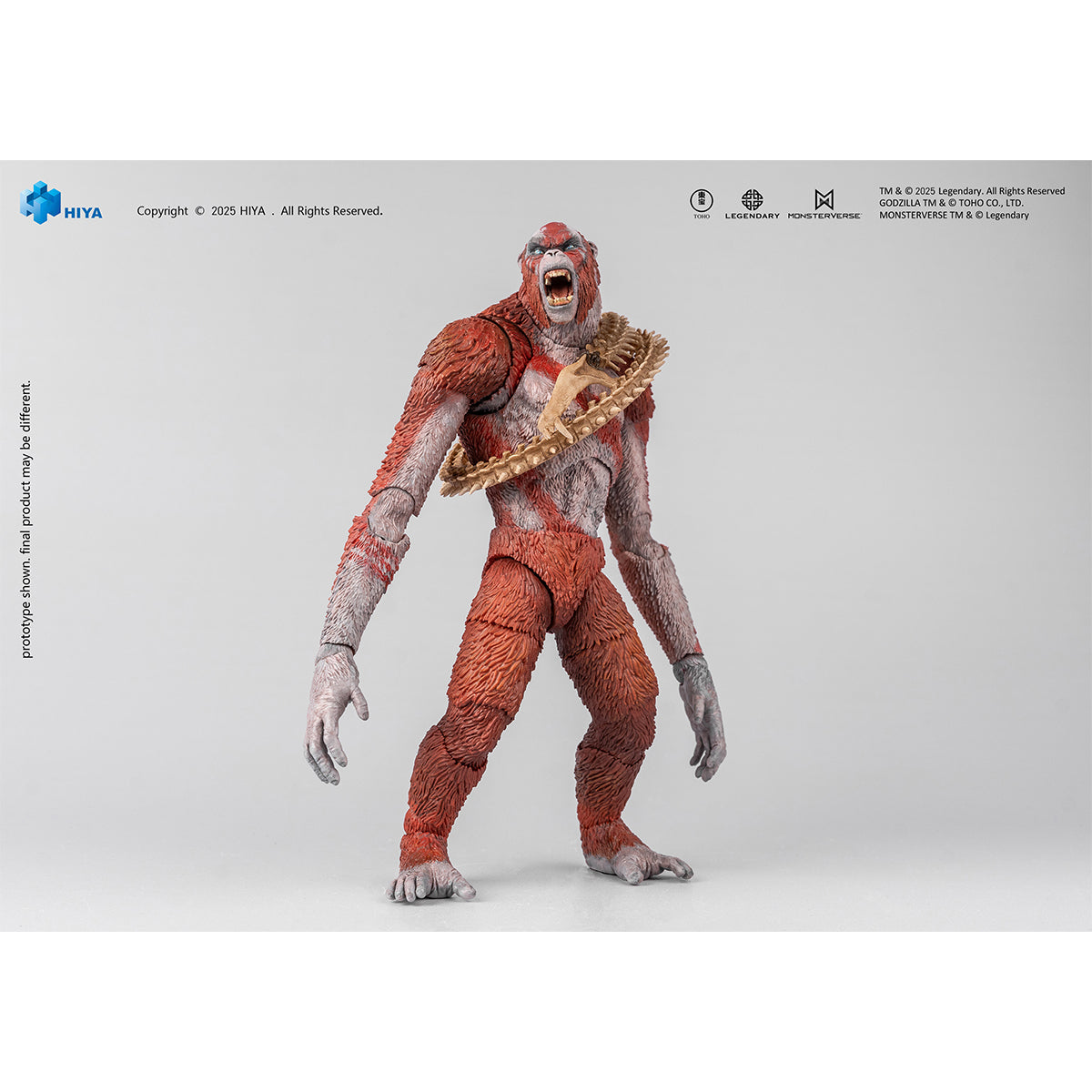 HIYA Exquisite Basic Series 6 Inch Godzila x Kong The New Empire Skar King EBG0417 Action Figure