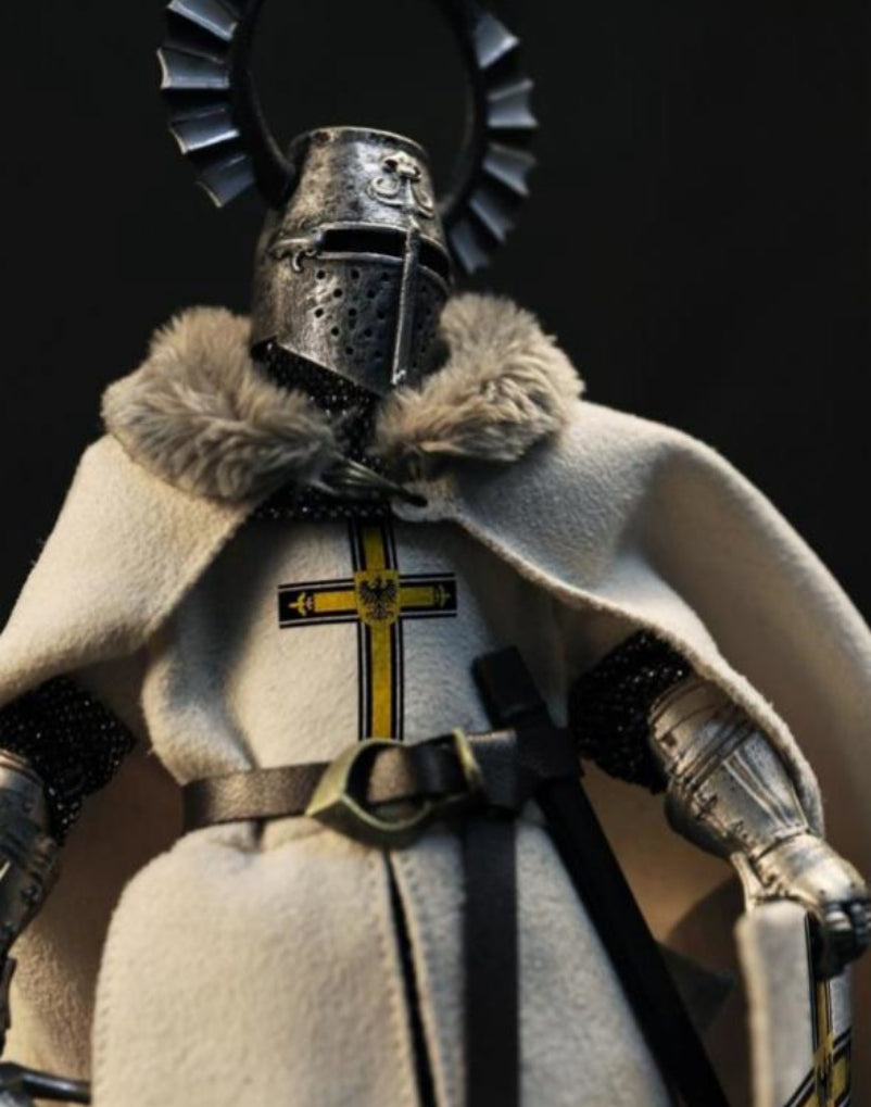 Fire Phoenix Collectible Action Figure: Medieval Teutonic Knights, 1:12 Scale Miniature Figurine FP015