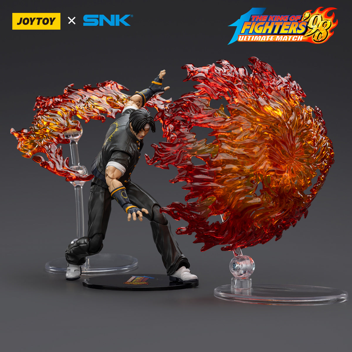 (Only Shipped to the US) JOYTOY SNK 1/18 KOF 98UM Hero Team Kyo Kusanagi JT01420 Action Figures Game Character