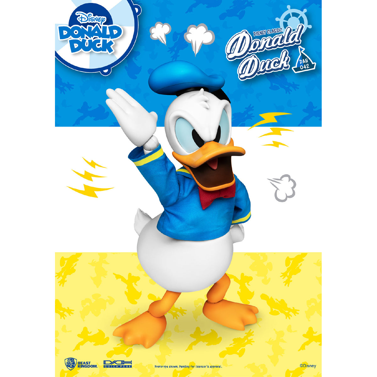 Beast Kingdom DAH-042 Disney Classic Donald Duck Action Figure