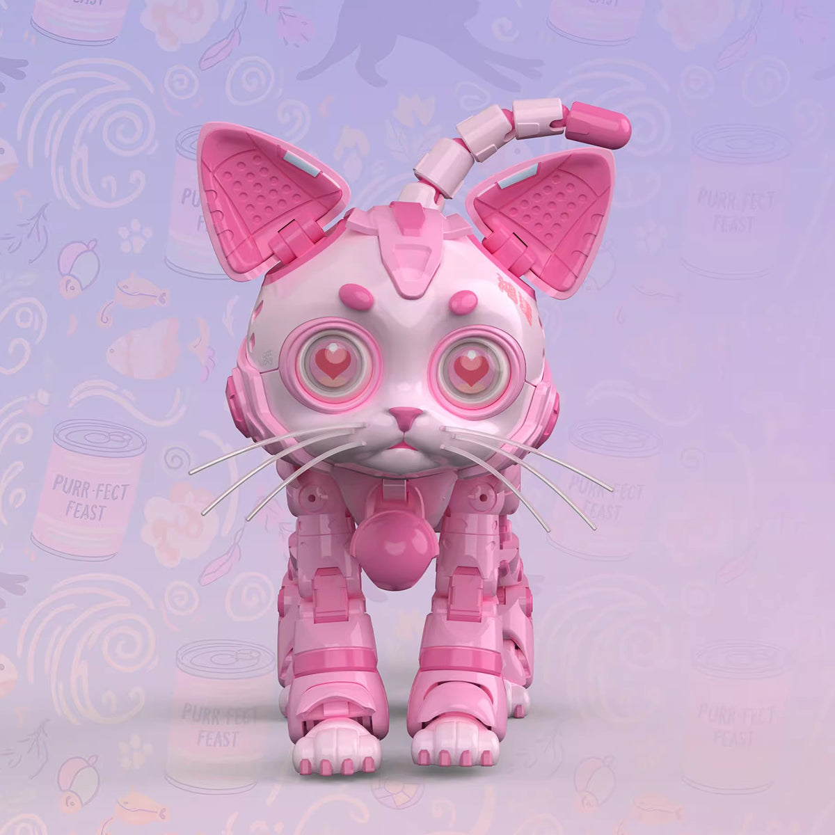 SENSMETA Cyber Zoo Cat28 Limited Edition Action Figure