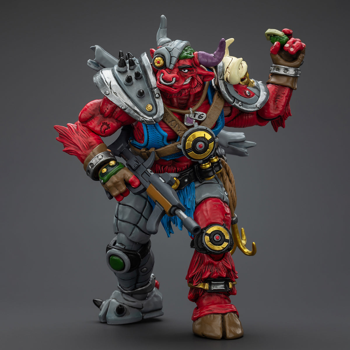 (Only Shipped to the US) JOYTOY TMNT-Groundchuck 1/18 Scale Action Figure Comic Roles
