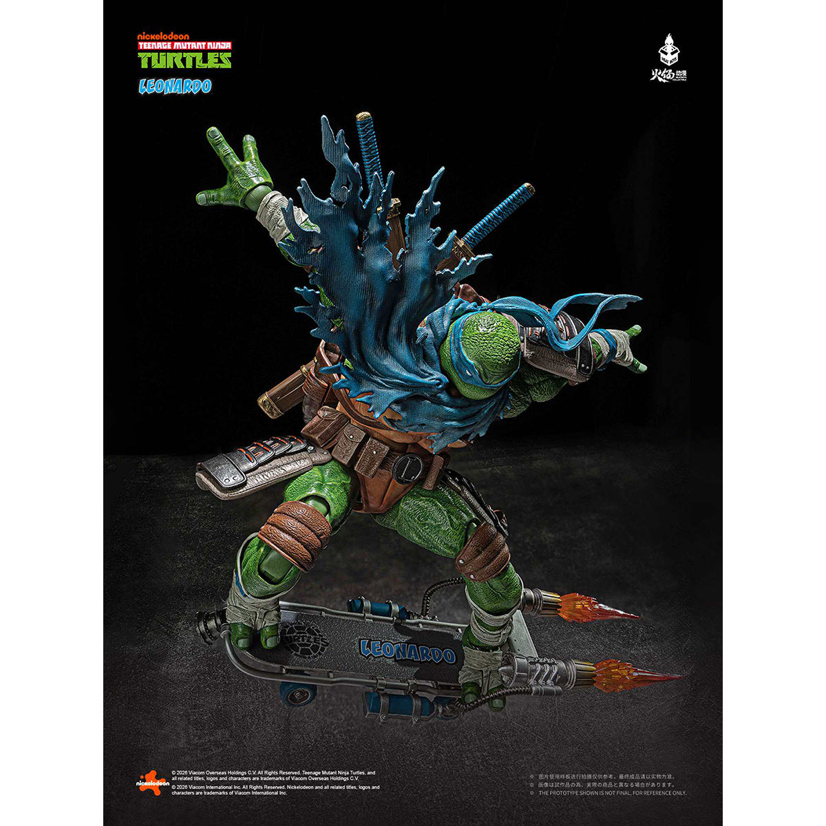 HEATBOYS Teenage Mutant Ninja Turtles HB0103 Leonardo Action Figure