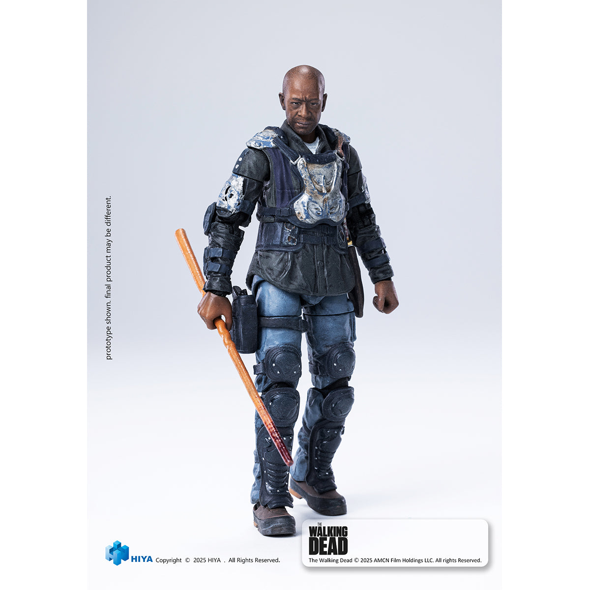 HIYA The Walking Dead Morgan EXQUISITE MINI Series 1/18 Scale Action Figure