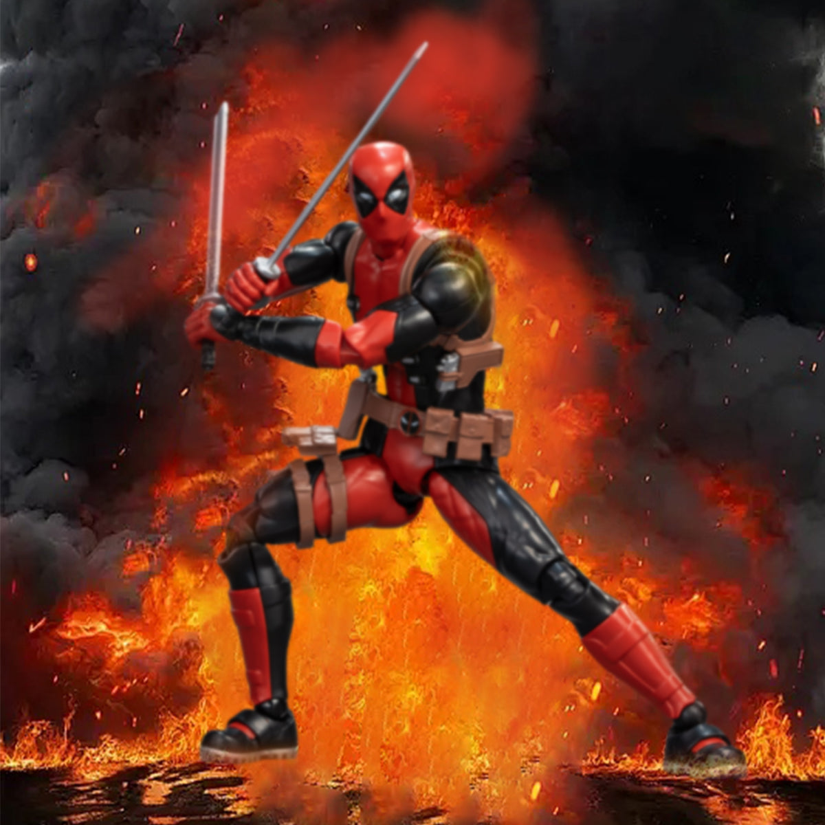 Fondjoy 1/12 Marval Quick-Assembly Series DeadPool MV24202 Model Kits