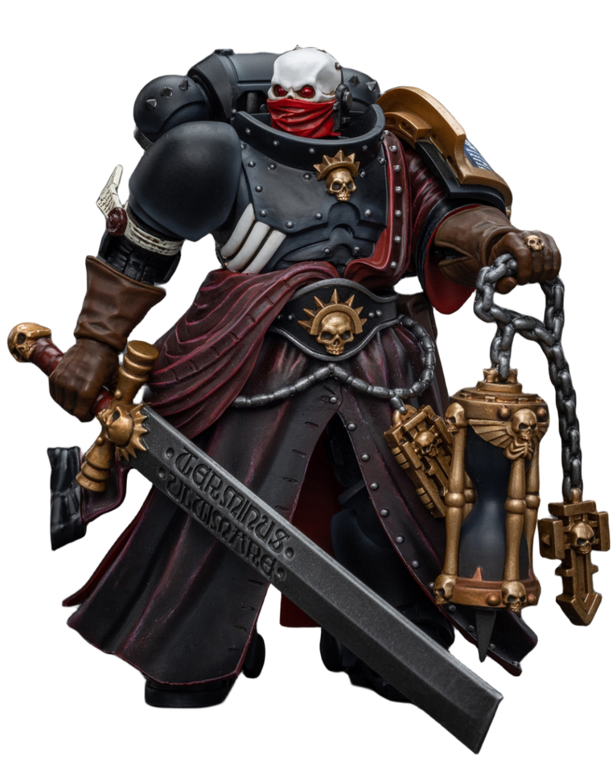 Figura coleccionable JoyToy de Warhammer 40K: Ultramarines Judicial, escala 1:18, JT8896