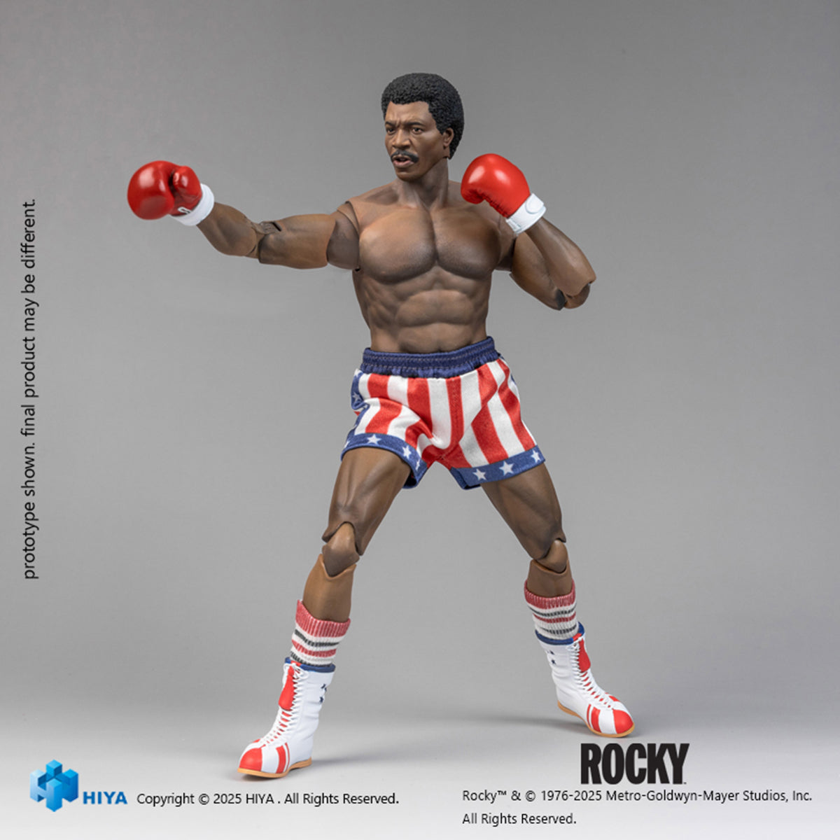 HIYA EXQUISITE SUPER Series Rocky 1976 - Apollo Action Figures
