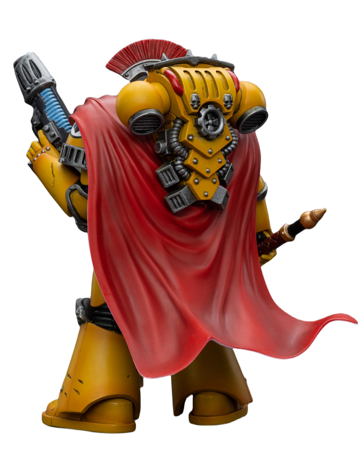 Figurine de collection JoyToy 40K : Imperial Fists, aumônier de la Légion, consul, échelle 1:18, JT9039
