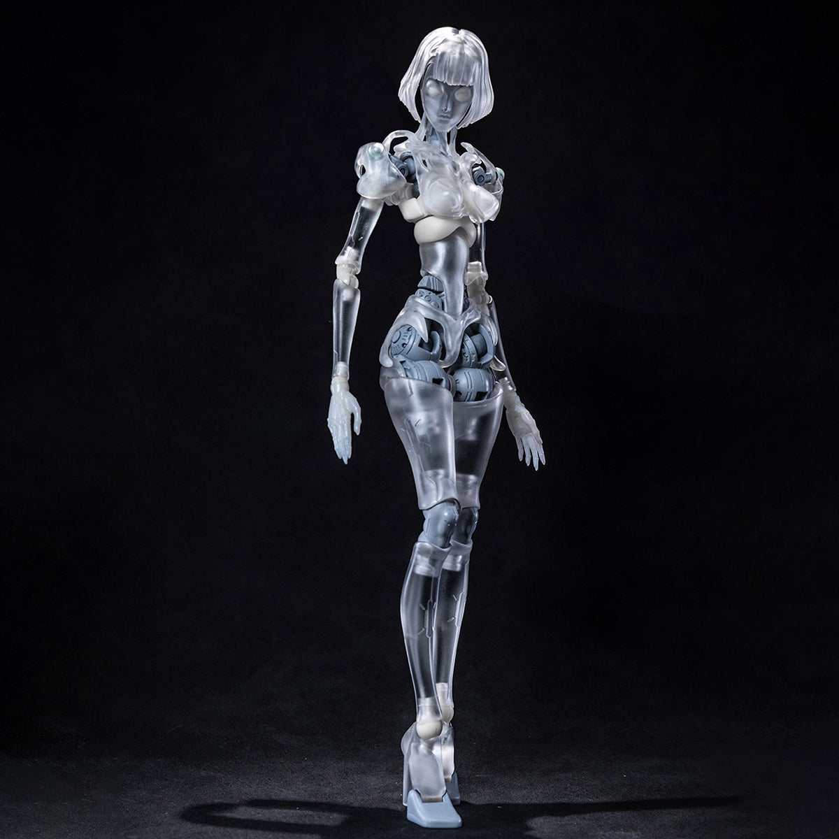 GUKE Workshop AI Agent-Femella C1 Figuras de acción de edición transparente