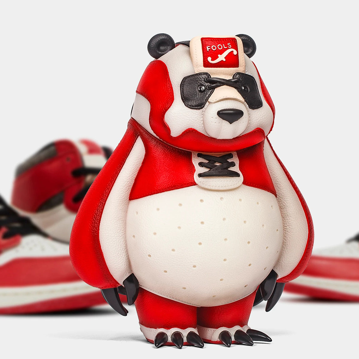 Fools Paradise, Kakkoii Taiketsu Panda 23, H26cm Statue Figurine