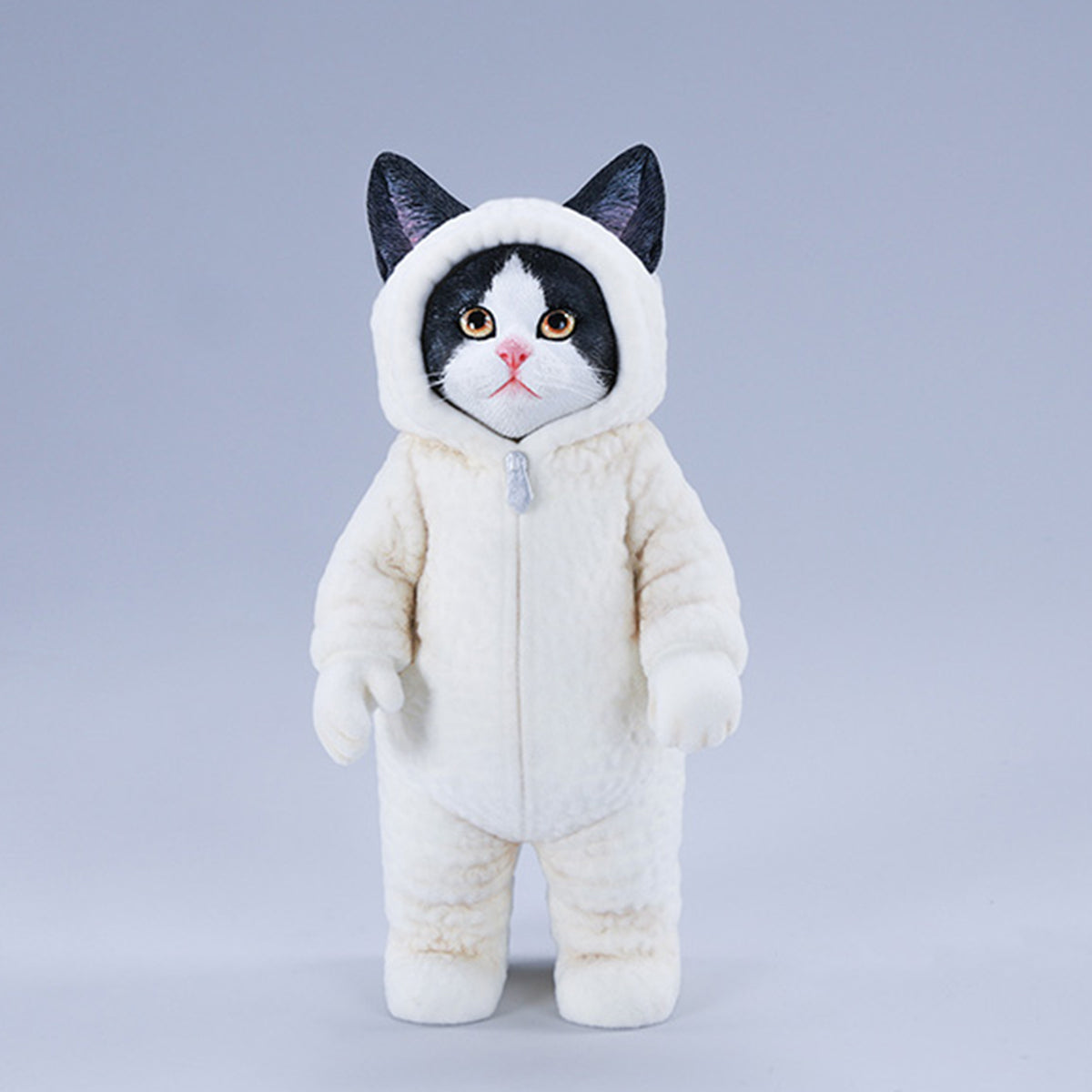 JXK, Fluffy Cat, Static Animal Figurine