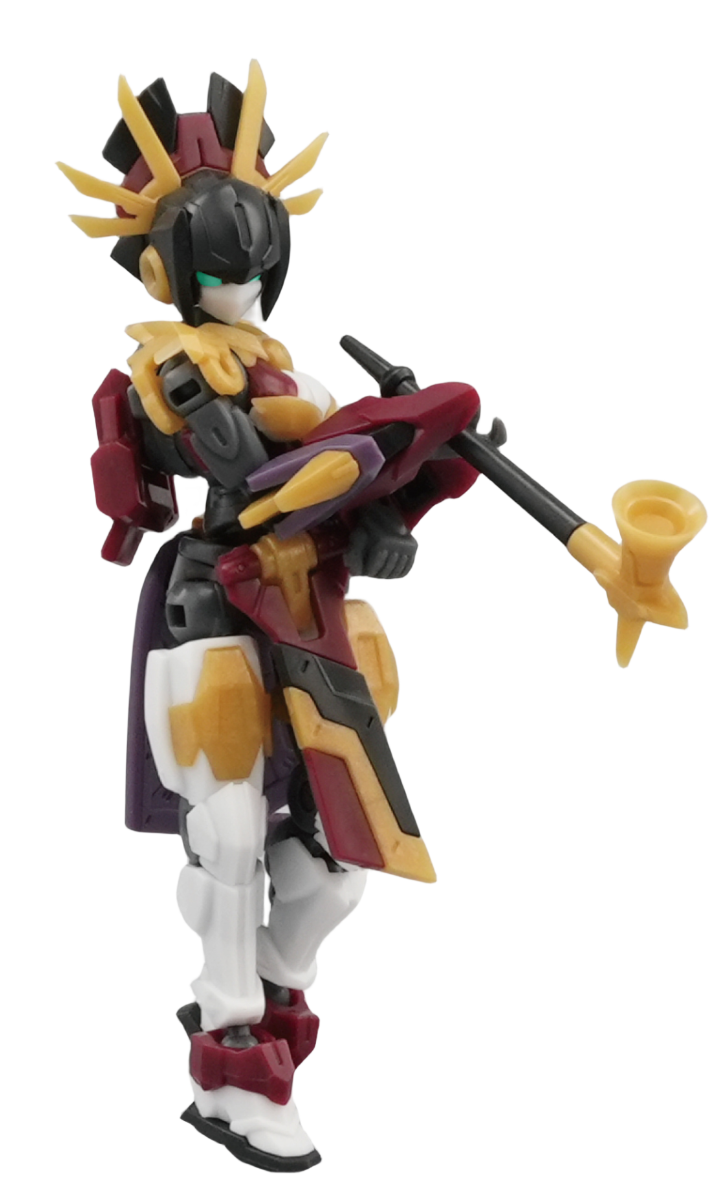 Kits de modelos de plástico KEMO FIFTYSEVEN: Títere Armoreo - Kirigyo, estilo anime, Mecha Musume, figuras de acción coleccionables a escala 1:24 (Kirigyo)