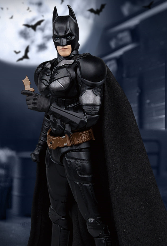 Ensemble complet Fondjoy : Bat Man avec support, édition Deluxe, figurine miniature à l'échelle 1:9