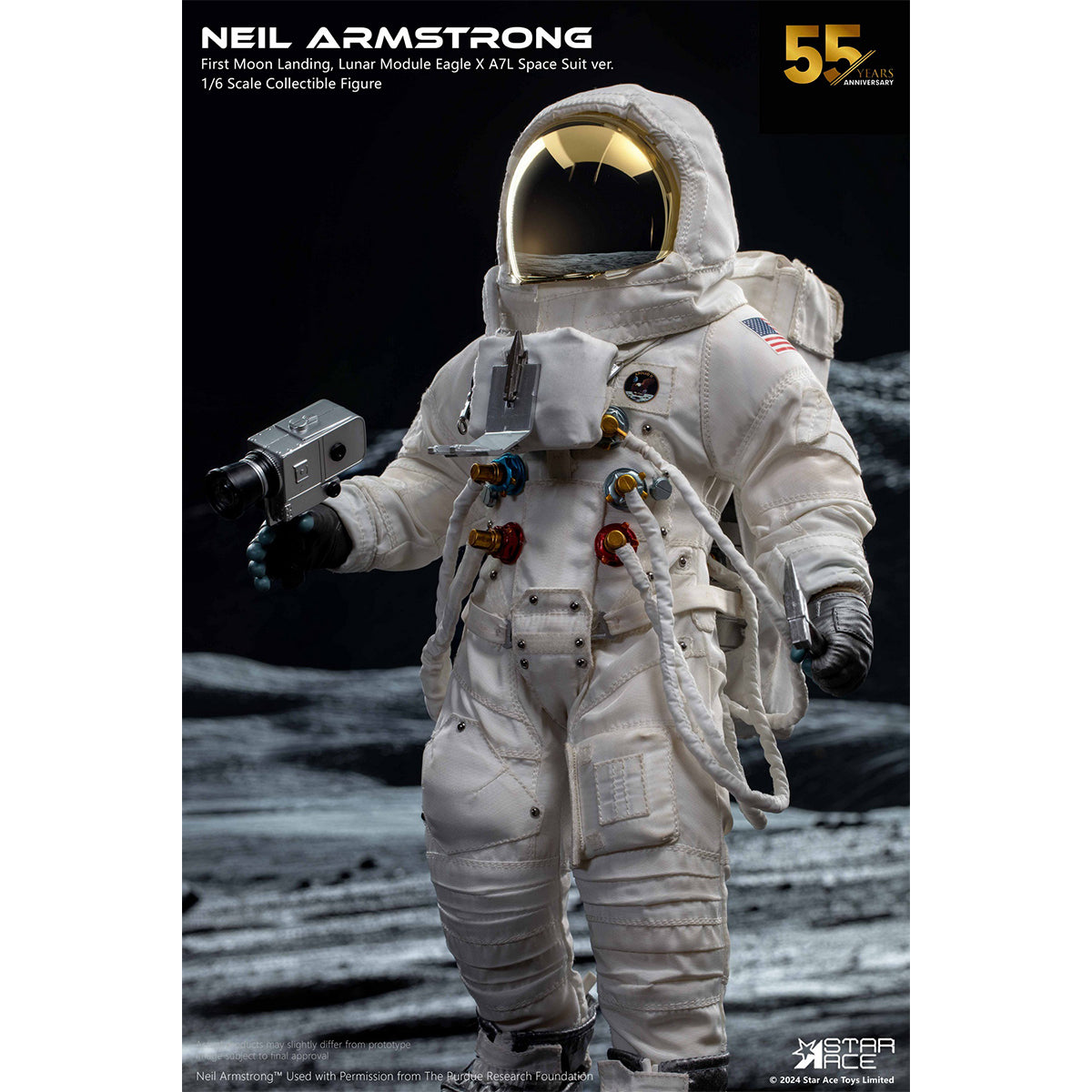 STAR ACE Toys Astronaut Armstrong Standard Edition Action Figures